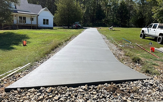 Blount County Alabama Sidewalk Install