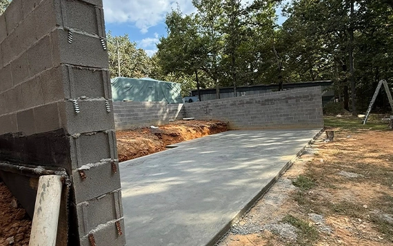 Foundation Slab Oneonta Alabama